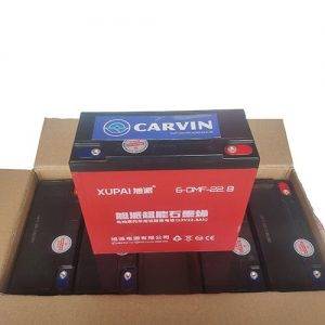 Bộ 6 bình ắc quy xe máy điện Xupai 72V