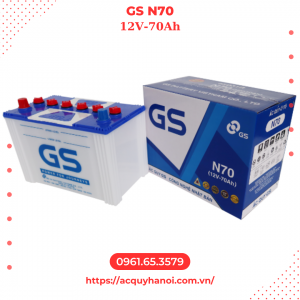 BÌNH GS N70 (12V-70AH)