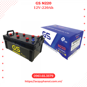 BÌNH GS N220 (12V-220AH)