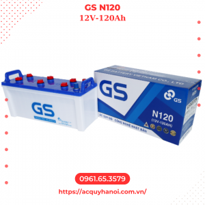 BÌNH GS N120 (12V-120AH)