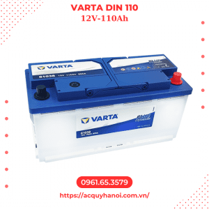 Ắc quy Varta DIN 61038 (12v - 110Ah)